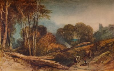 比斯顿城堡，柴郡，1839年，1938年 作者 约瑟夫·马洛德·威廉·特纳