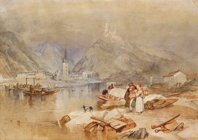 摩泽尔河上的伯恩卡斯特尔（Landshut）遗迹，约1834年 作者 约瑟夫·马洛德·威廉·特纳