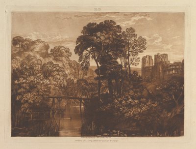 Berry Pomeroy城堡Liber Studio，第XII部分，第58页，1816年1月1日。 作者 约瑟夫·马洛德·威廉·特纳