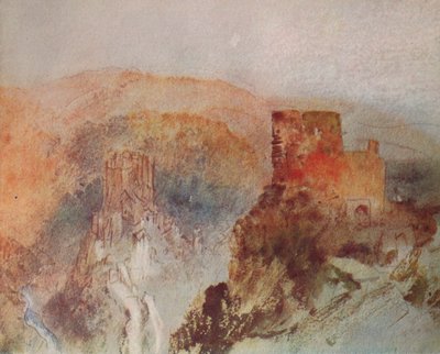 北方的艾尔兹堡（Burg Eltz）和特鲁兹·埃尔兹（Trutz Eltz），1840年 作者 约瑟夫·马洛德·威廉·特纳