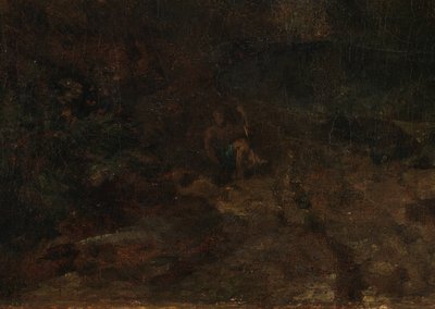 苏格兰本洛蒙山脉细部：旅行者 - Vide Ossian