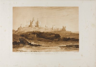 邓斯坦堡城堡，图版 14，选自 Liber Studiorum 作者 约瑟夫·马洛德·威廉·特纳