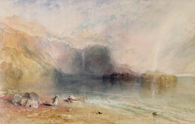 Keswick湖，坎伯兰郡，1835年 作者 Joseph Mallord William Turner