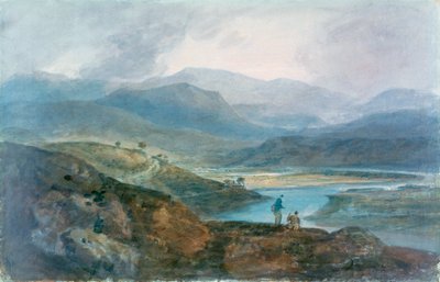 苏格兰湖，1801-1802年。 作者 约瑟夫·马洛德·威廉·特纳
