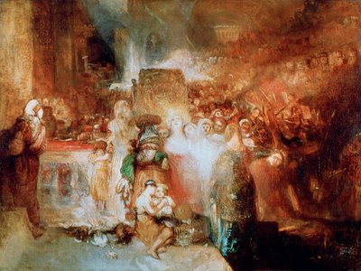 彼拉多洗手，1830年 作者 Joseph Mallord William Turner