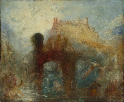 玛布王后的洞穴，1846 年之后（布面油画） 作者 约瑟夫·马洛德·威廉·特纳