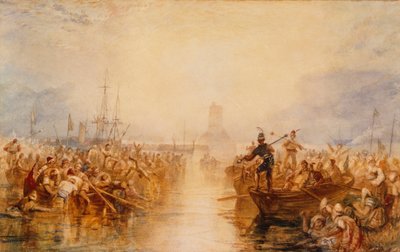 诺曼底Saint-Vaast-La-Hougue 作者 约瑟夫·马洛德·威廉·特纳