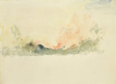 天空研究 作者 约瑟夫·马洛德·威廉·特纳