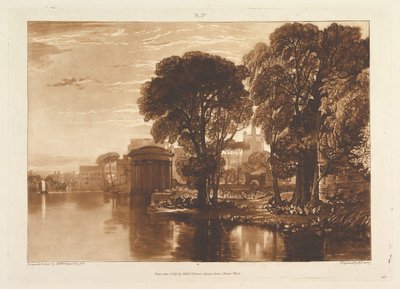 艾尔沃思·利伯工作室（Isleworth Liber Studiorum）壁Al，第XIII部分，板63，1819年1月1日。 作者 约瑟夫·马洛德·威廉·特纳