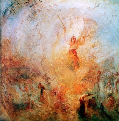 站在阳光下的天使，1846年 作者 约瑟夫·马洛德·威廉·特纳