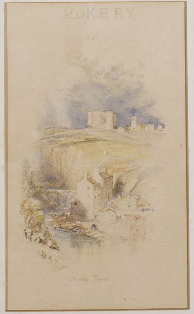 鲍斯大厦，约1833年 作者 约瑟夫·马洛德·威廉·特纳
