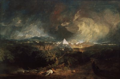 埃及第五次瘟疫，1800年 作者 Joseph Mallord William Turner