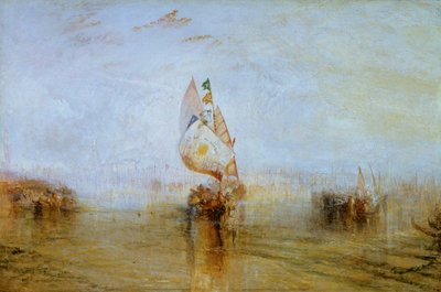 威尼斯出海的太阳，1843年 作者 约瑟夫·马洛德·威廉·特纳