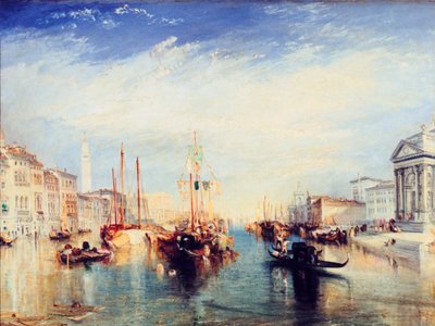 威尼斯，摄于麦当娜德拉敬礼的门廊，建于1835年 作者 约瑟夫·马洛德·威廉·特纳