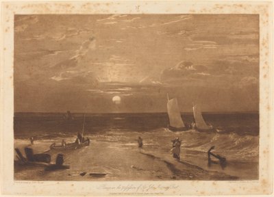 米尔米海的作品 作者 Joseph Mallord William Turner 和 WT Annis 和 JC Easling
