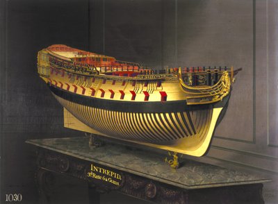 HMS Intrepid，1773-75 作者 约瑟夫·马歇尔