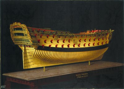 HMS皇家乔治，1773-75 作者 约瑟夫·马歇尔