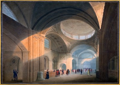 Soane办公室，伦敦：英格兰银行，内部视角 作者 约瑟夫·迈克尔·甘迪