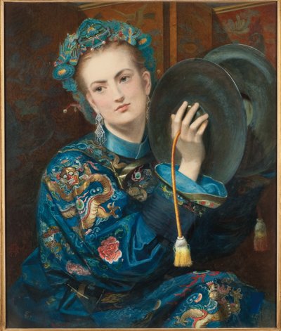 1866年，东方服饰中的女人 作者 约瑟夫·米德尔顿·乔普林