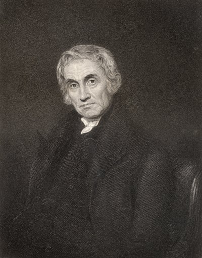 Sam H. Drew，由R. Hicks雕刻，来自&39;The National Portrait Galler，Volume IV&39;，发表于1820年（版） 作者 Joseph Moore