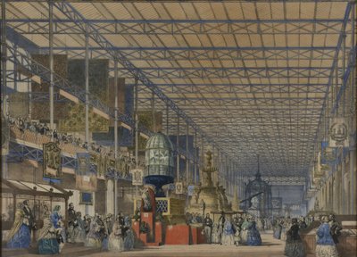 摘自1854年狄金森的《 1851年伟大展览的全貌》，出版于1854年。 作者 约瑟夫·纳什