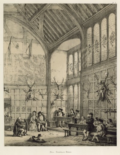 Hall，Ockwells，Berks 作者 Joseph Nash