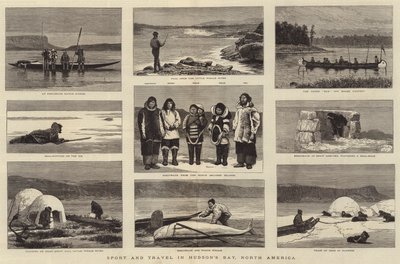 体育和旅行在北美哈德逊湾 作者 Joseph Nash