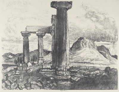 Acro, Corinth from Corinth 作者 约瑟夫·彭内尔