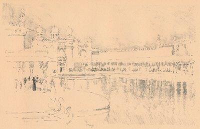 自动平版印刷机，J。Pennell，c1877-1898，1898年 作者 约瑟夫·彭内尔