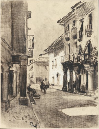 Calle Mayor Alcalá 作者 约瑟夫·彭内尔
