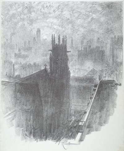 基督教堂，圣路易斯，1919年。 作者 约瑟夫·彭内尔