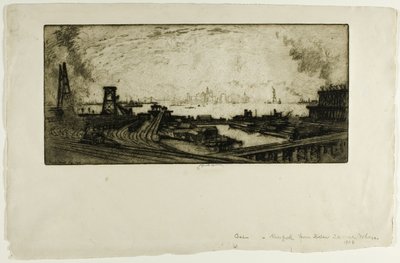 Coal Wharves, Staten Island, No. II 作者 约瑟夫·彭内尔