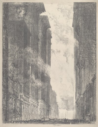 第四大道，1910年。 作者 约瑟夫·彭内尔
