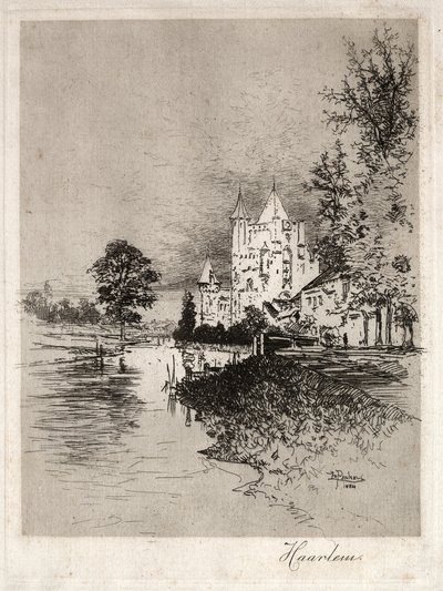 哈勒姆，1884年。 作者 约瑟夫·彭内尔