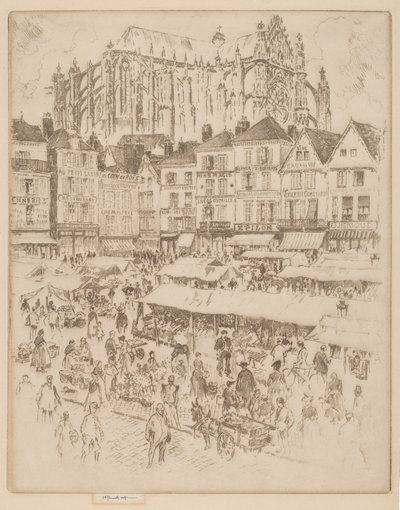 La Place, Beauvais 作者 约瑟夫·彭内尔