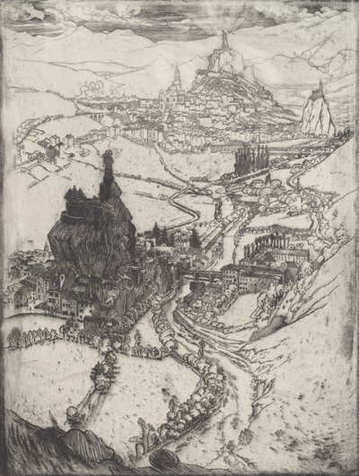 Le Puy, 1894. 作者 约瑟夫·彭内尔