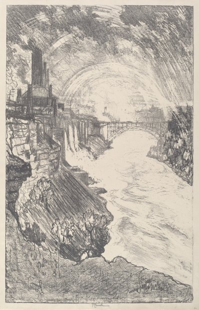 尼亚加拉雨林，1910年。 作者 约瑟夫·彭内尔