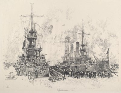 准备再次服役，1917年。 作者 约瑟夫·彭内尔