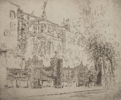 罗塞蒂的房子，1906年。 作者 约瑟夫·彭内尔