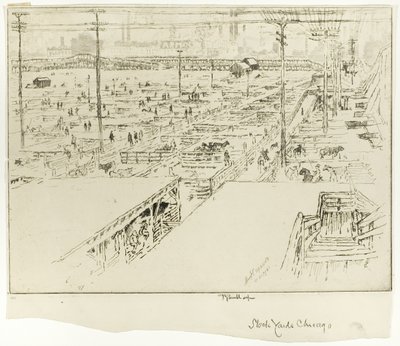 芝加哥 Stock Yards 作者 约瑟夫·彭内尔