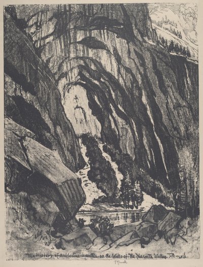 大教堂的门，1912年。 作者 约瑟夫·彭内尔