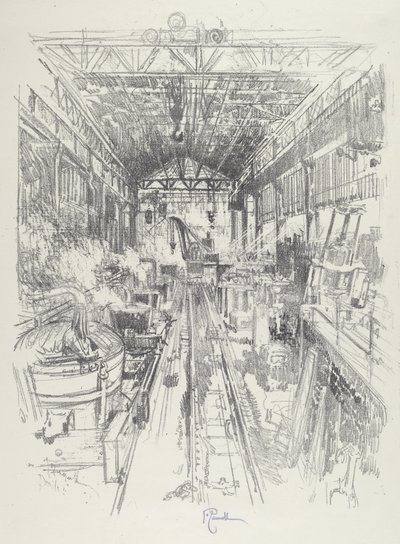 大锅饭》，1916年。 作者 约瑟夫·彭内尔