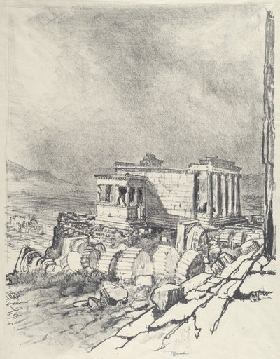 埃里希特博物馆，1913年。 作者 约瑟夫·彭内尔