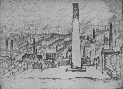 大栈，布拉德福德，1909年 作者 约瑟夫·彭内尔