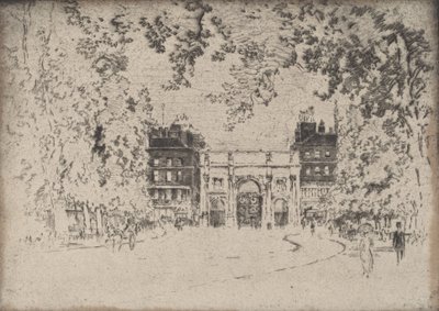 大理石拱门，1905年。 作者 约瑟夫·彭内尔