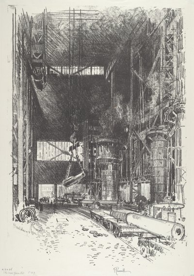 新炮台》，1916年。 作者 约瑟夫·彭内尔