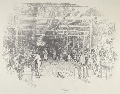 壳牌工厂，1916年。 作者 约瑟夫·彭内尔