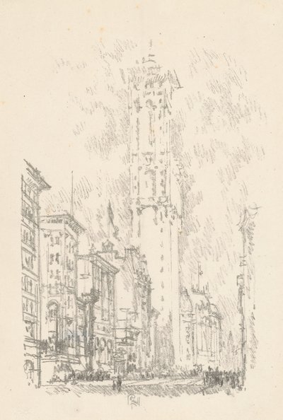 时代大厦，1904年。 作者 约瑟夫·彭内尔