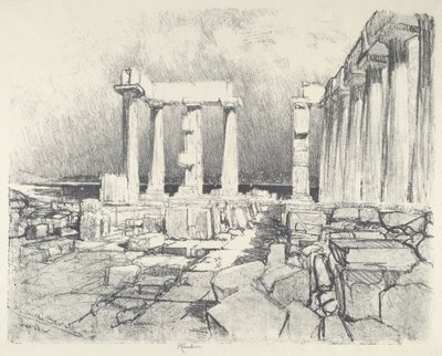 酿酒-黑海》，苏尼姆，1913年。 作者 约瑟夫·彭内尔