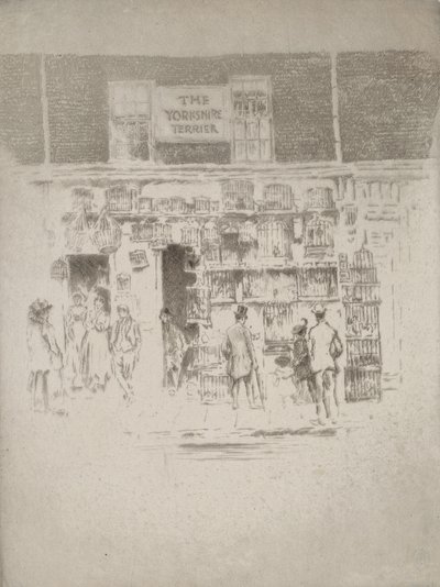 约克夏梗，1903年。 作者 约瑟夫·彭内尔